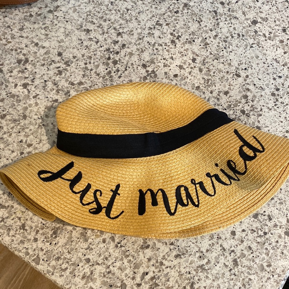 Just married hat
